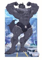 ginkko, 4_toes, 5_fingers, abs, ambiguous_anthro
