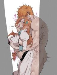 ichigo_kurosaki, inoue_orihime, orihime_inoue, bleach, bleach:_the_thousand-year_blood_war