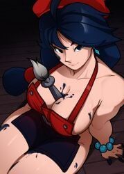 violet_(deadlock), deadlock, greatdaze, 1girls, apron