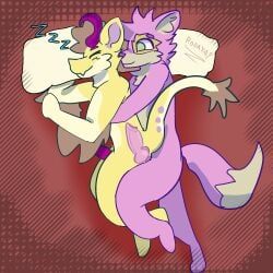 anal, anal_penetration, animal_genitalia, animal_penis, anthro