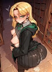 draco_malfoy, harry_potter, kanteia, 1girl, 1girls
