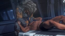 commander_shepard, grunt_(mass_effect), john_shepard, krogan, maleshep