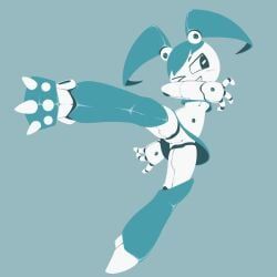 jenny_wakeman, my_life_as_a_teenage_robot, nickelodeon, suragugu, 4_fingers