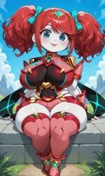poppy_(poppy_playtime), pyra_(cosplay), pyra_(xenoblade)_(cosplay), poppy_playtime, xenoblade_(series)
