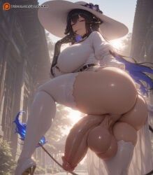 constance_(honkai:_star_rail), honkai:_star_rail, spectreai, 1futa, 1girl
