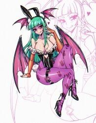 morrigan_aensland, capcom, darkstalkers, crystalsugarstars, 1girls