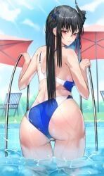 nerissa_ravencroft, hololive, hololive_english, 1girl, ass