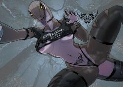 anthro, anus, armband, barely_visible_anus, barely_visible_nipples