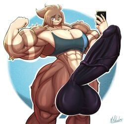 ike_(eikasianspire), mrmelted, abs, anthro, balls