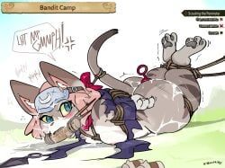 felyne, lynian, palico, tsukino_(monster_hunter_stories), capcom