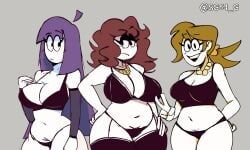 carmen_(spooky_month), jaune_(spooky_month), lila_(spooky_month), spooky_month, sg64
