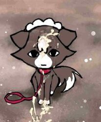 ambiguous_feral, ambiguous_gender, bodily_fluids, brown_body, brown_ears