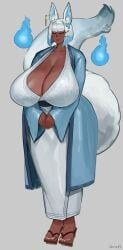 esunami_(bakeneko), oc, someone_else's_oc, skrats, big_ass