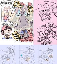 ash_ketchum, lopunny, pokemon_(species), satoshi_(pokemon), boruto
