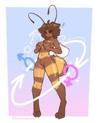mazus_(tinysmallman), tinysmallman, antennae_(anatomy), anthro, arthropod