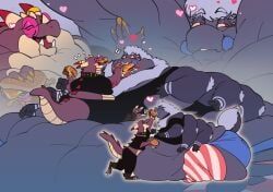 fathips, animal_humanoid, anthro, anthro_focus, arachnid