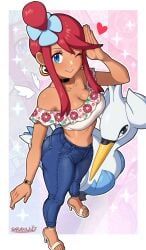pokemon_(creature), skyla_(pokemon), swanna, game_freak, nintendo