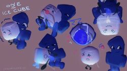 ice_cube_(bfdi), one_(bfdi), battle_for_dream_island, battle_for_dream_island_again, bfb