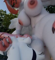 asriel_dreemurr_(god_form), generation_6_pokemon, mega_absol, mega_evolution, pokemon_(species)
