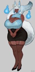esunami_(bakeneko), oc, someone_else's_oc, skrats, bbw