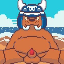 animal_genitalia, animal_penis, anthro, aquatic, balls