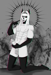 original_character, avakin_life, treachery, 1boy, corpse_paint