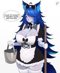 spite_(vtuber), indie_virtual_youtuber, revi_lewds, verilewds, maid