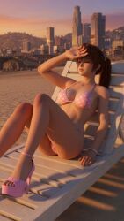kasumi_(doa), dead_or_alive, grand_theft_auto, grand_theft_auto:_san_andreas, koei_tecmo