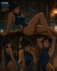 korra, avatar_legends, the_legend_of_korra, 1girls, arms_behind_head