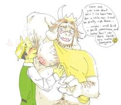 asgore_dreemurr, flowery, deltarune, deltarune_chapter_5, flanfairy