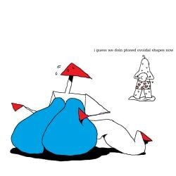 ciircuit, 1boy, 1girls, breast_expansion, geometric_shapes