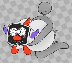 anon, anonymous_male, clownputer_(woon), woon_(game), beetlebot