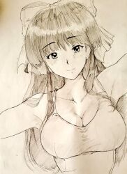 sakura_shinguji, sakura_wars, sega, 1girls, armpits