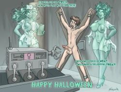 sorenutz, cbt, femdom, ghosts, imminent_castration