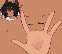 cranberry_angel, kit_community, kit_community_v2, 1girl, blush
