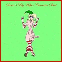 christmas_elf, pizzapasta100, balls, big_balls, big_cock