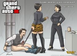 asuka_kasen, maria_latore, grand_theft_auto, sorenutz, bondage