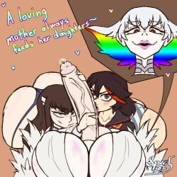 kiryuuin_ragyou, kiryuuin_satsuki, matoi_ryuuko, kill_la_kill, specnsfw