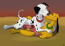 pluto_(disney), pongo, 101_dalmatians, disney, mcfan