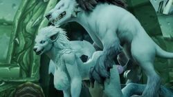 death_knight_(warcraft), worgen, worgen_female, blizzard_entertainment, mythology