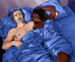 michonne_grimes, rick_grimes, the_walking_dead, the_walking_dead_(series), zionangel