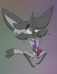 toddjackjuster, andromorph, anthro, bodily_fluids, chest_tuft