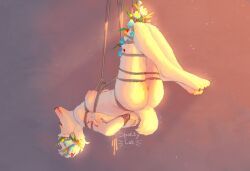 spotty.cat, accessory, anthro, areola, ass