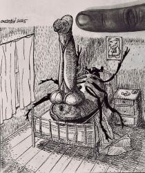 gregor_samsa, the_metamorphosis, gigaboy, anus, arthropod