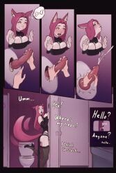 nanodeath, 1futa, ?, animal_ears, animal_genitalia