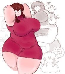 anon, girlfriend_(friday_night_funkin), massacre_girlfriend_(friday_night_funkin), millie_(mistful_crimson_morning), oc