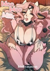 miltank, pokemon, pokemusu, kinkymation, 1girls