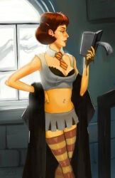 ginny_weasley, harry_potter, 1girls, big_ass, bra