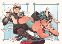 bakugou_katsuki, deku, izuku_midoriya, katsuki_bakugou, midoriya_izuku