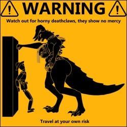 deathclaw, deathclaw_(vulgarvictor), eliesabeth_(vulgarvictor), female_deathclaw, mommyclaw_(vulgarvictor)